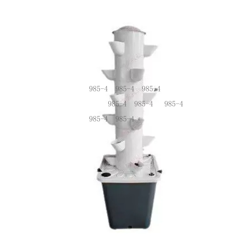 Hydroponic Tower Planter - ชุดปลูกผักไฮโดรโปนิกส์แบบแนวตั้งพร้อมตัวตั้งเวลา 45/18 หลุม ระบบปลูกแบบไร้ดิน สำหรับสวน ระเบียงบ้าน