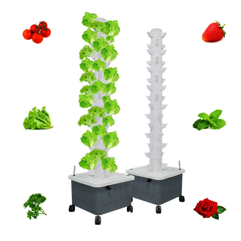 บ้านสวนแนวตั้ง Hydroponic Towe - Hydroponic Tower Planter บทวิจารณ์และราคา
