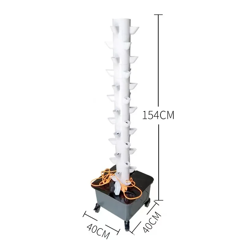 บ้านสวนแนวตั้ง Hydroponic Towe - Hydroponic Tower Planter บทวิจารณ์และราคา