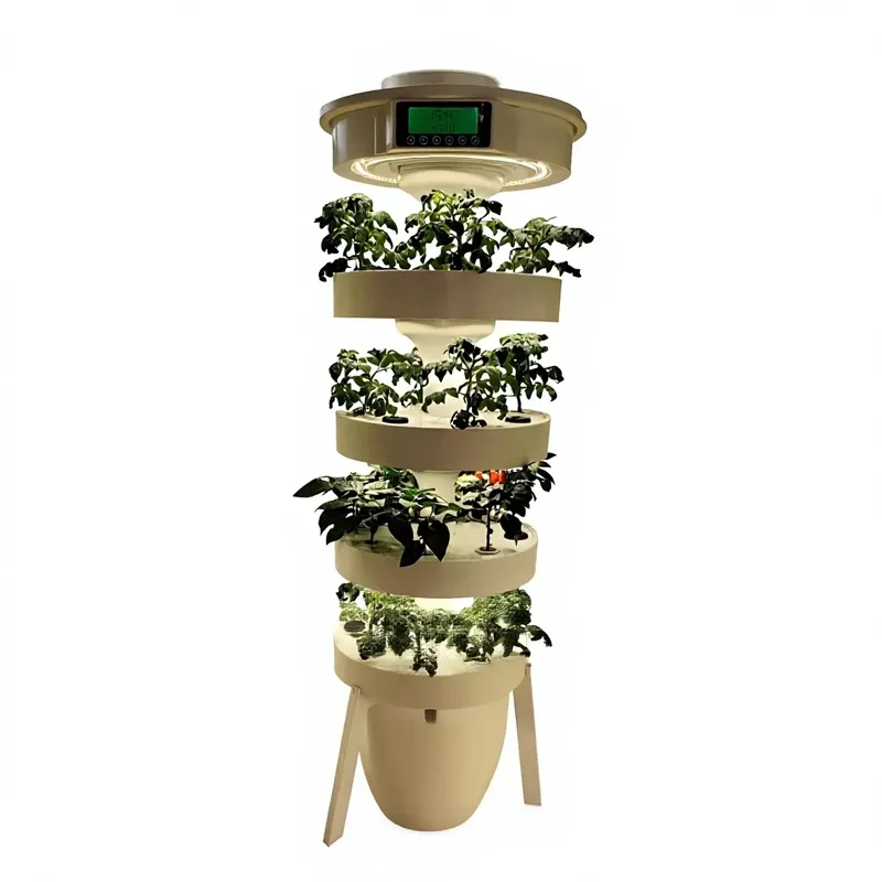 ระบบปลูกผักไฮโดรโพนิกอัจฉริยะ  - Hydroponic Tower Planter บทวิจารณ์และราคา