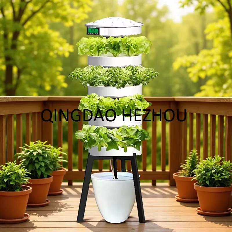 ระบบปลูกผักไฮโดรโพนิกอัจฉริยะ  - Hydroponic Tower Planter บทวิจารณ์และราคา