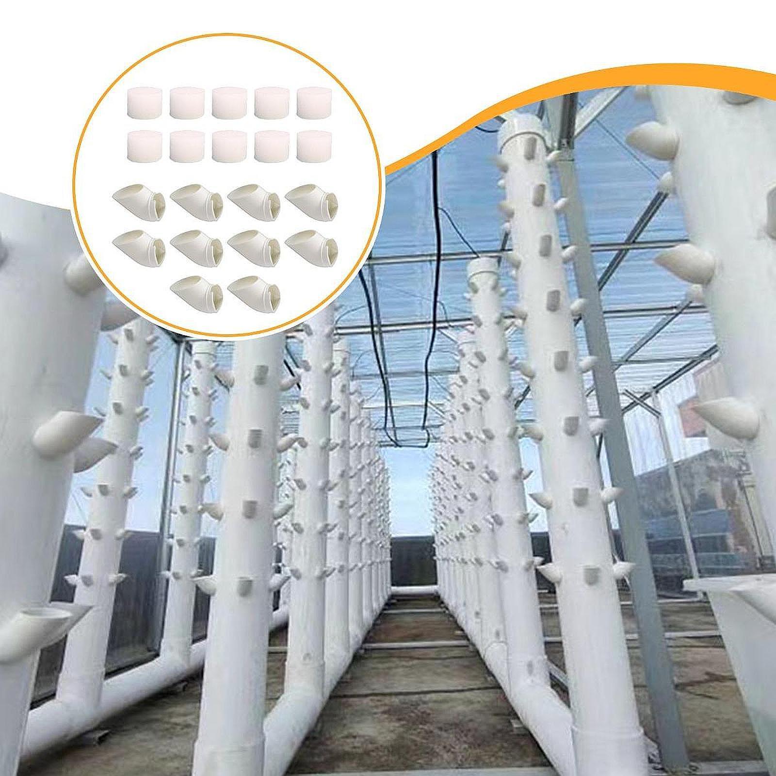 ถ้วยเพาะปลูกแบบไฮโดรโปนิกส์ 10 - Hydroponic Tower Planter บทวิจารณ์และราคา