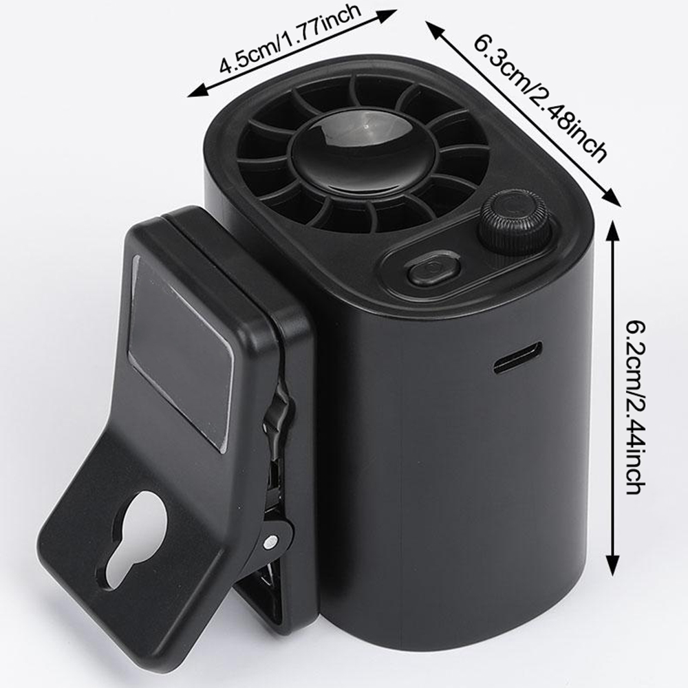 พัดลมแบบหนีบพกพาสำหรับร่ม จอแส - Oscillating Fan Clip บทวิจารณ์และราคา