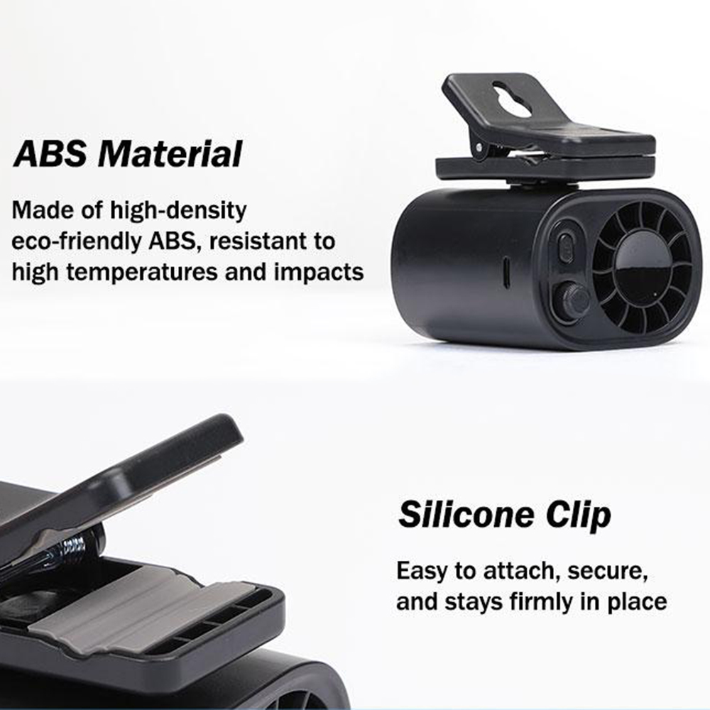 พัดลมแบบหนีบพกพาสำหรับร่ม จอแส - Oscillating Fan Clip บทวิจารณ์และราคา