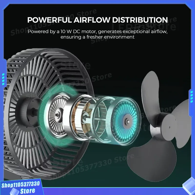พัดลมหนีบขนาด 6 นิ้ว Mars Hydr - Oscillating Fan Clip บทวิจารณ์และราคา