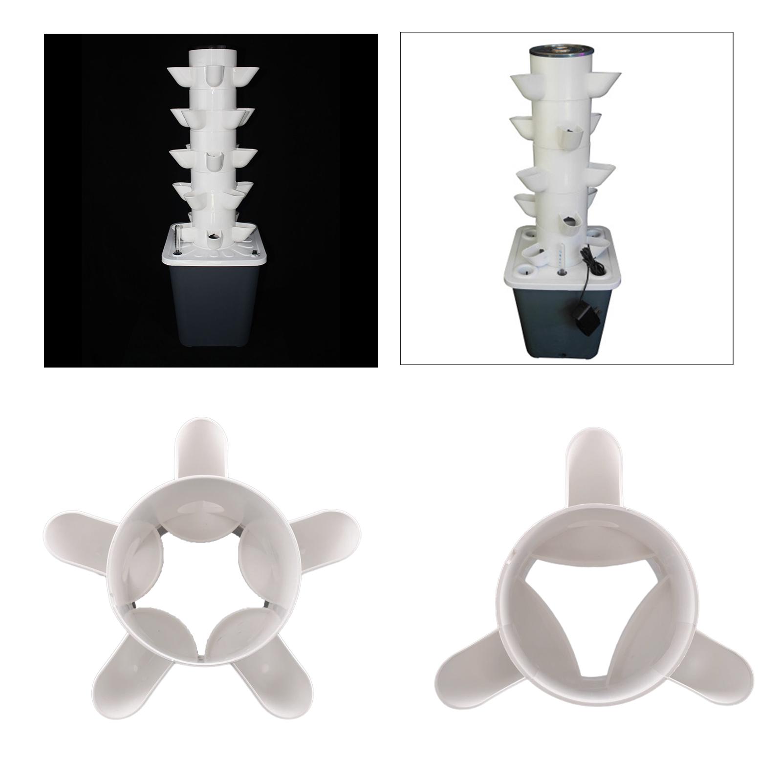 หอคอยสวนแนวตั้งหอคอยสวนไฮโดรโป - Hydroponic Tower Planter บทวิจารณ์และราคา