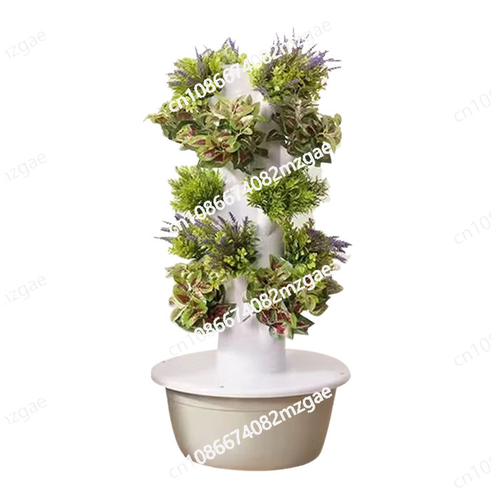 หอปลูกพืชไฮโดรโปนิกส์พร้อมไฟ L - Hydroponic Tower Planter บทวิจารณ์และราคา