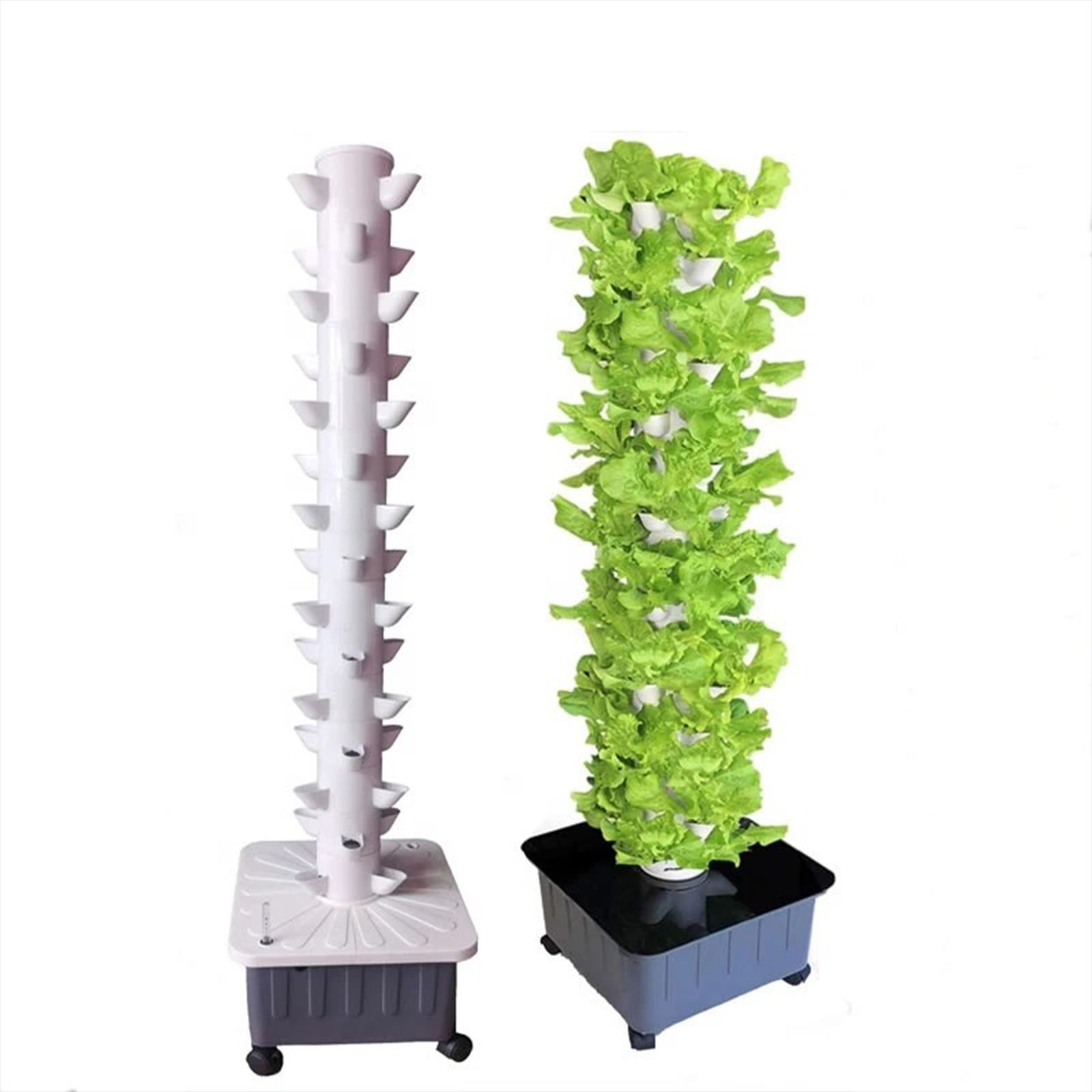 3/5 หลุมที่ถอดออกได้ PP Coloni - Hydroponic Tower Planter บทวิจารณ์และราคา