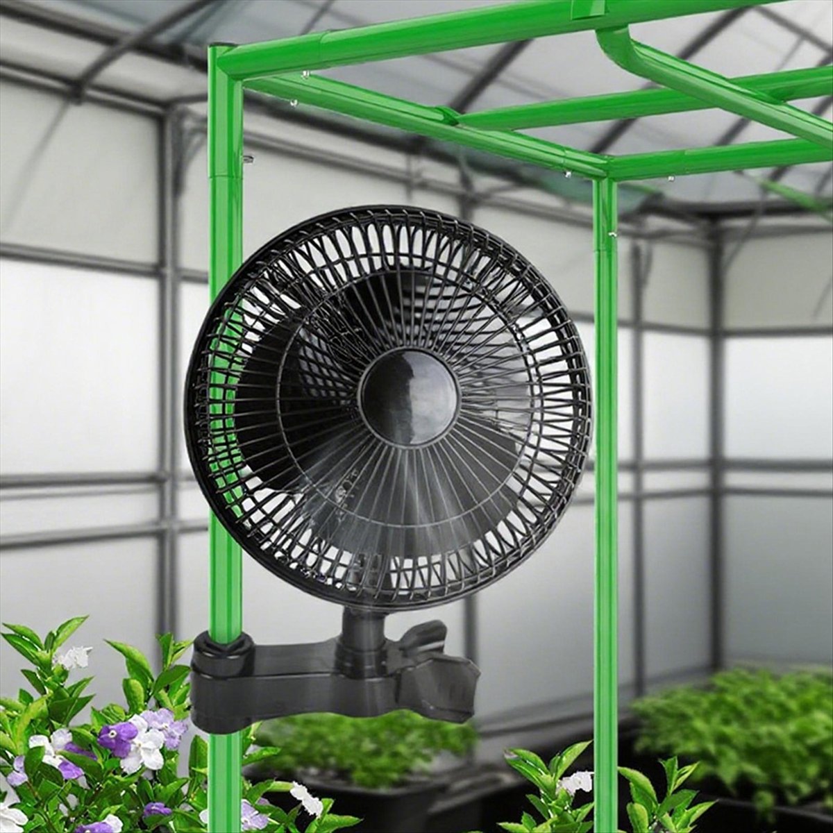 พัดลมหนีบเต็นท์ปลูกพืช ABKM แบ - Oscillating Fan Clip บทวิจารณ์และราคา